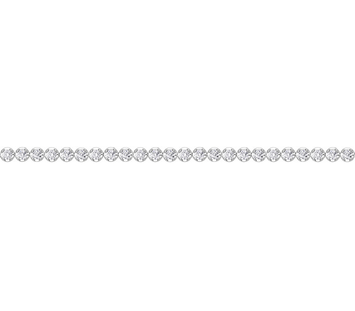 Oval Illusion Tennis Bracelet 2.95ctw approx.