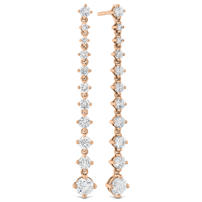 Lila Drop Earrings 1ctw approx.