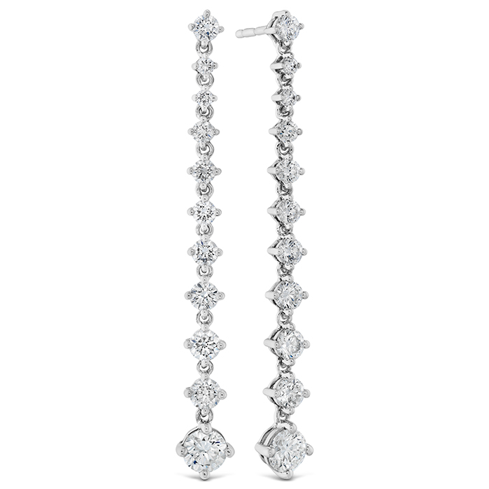 Lila Drop Earrings 1ctw approx.