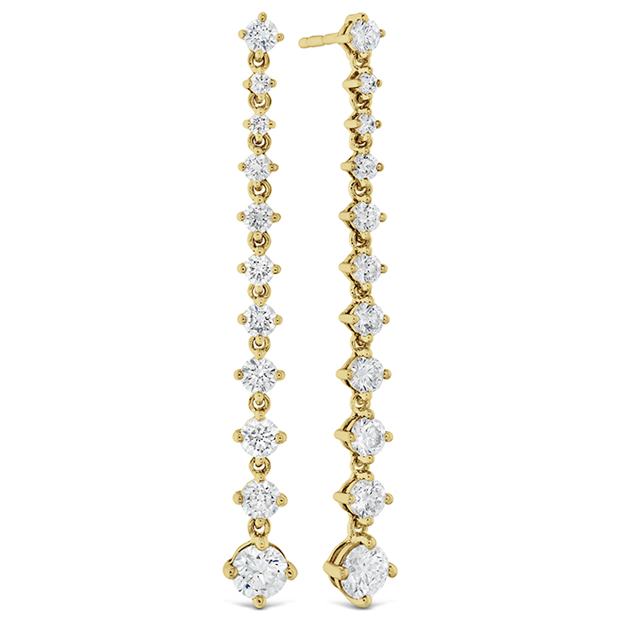 Lila Drop Earrings 1ctw approx.