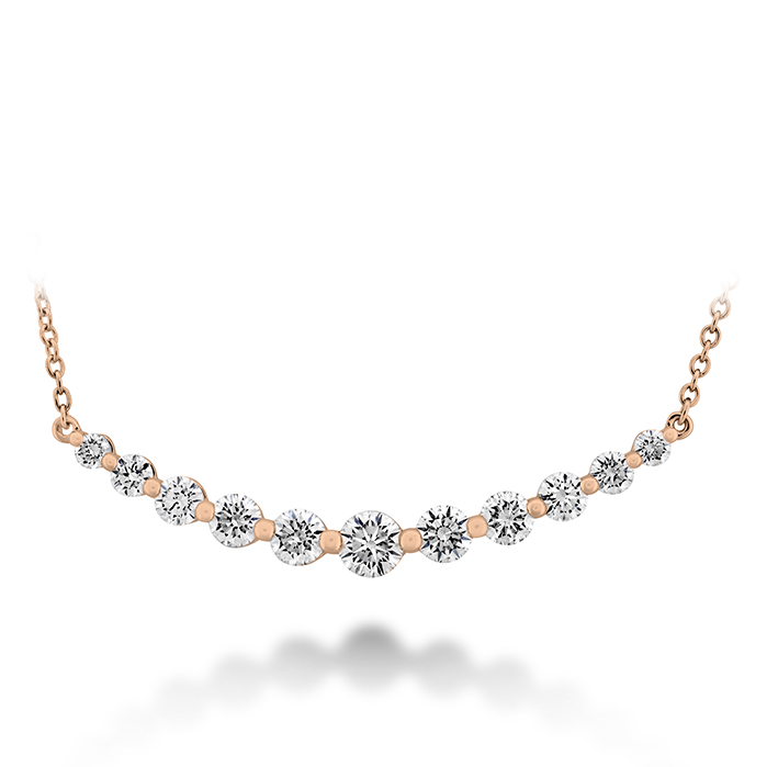 Diamond Smile Necklace 1ctw approx.