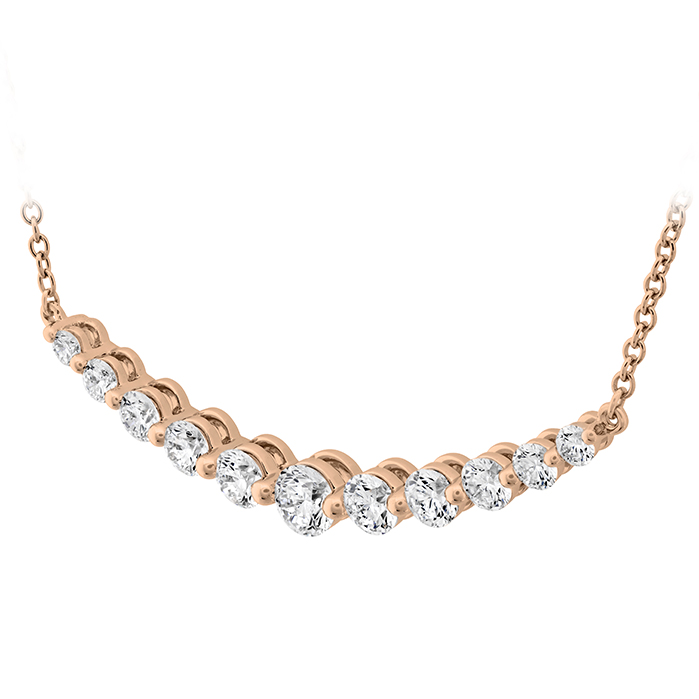 Diamond Smile Necklace 1ctw approx.