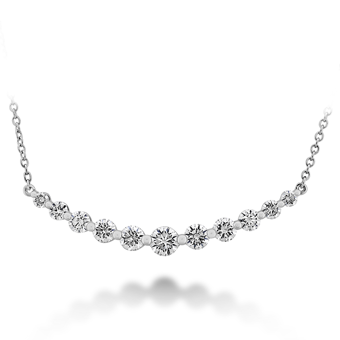 Diamond Smile Necklace 1ctw approx.