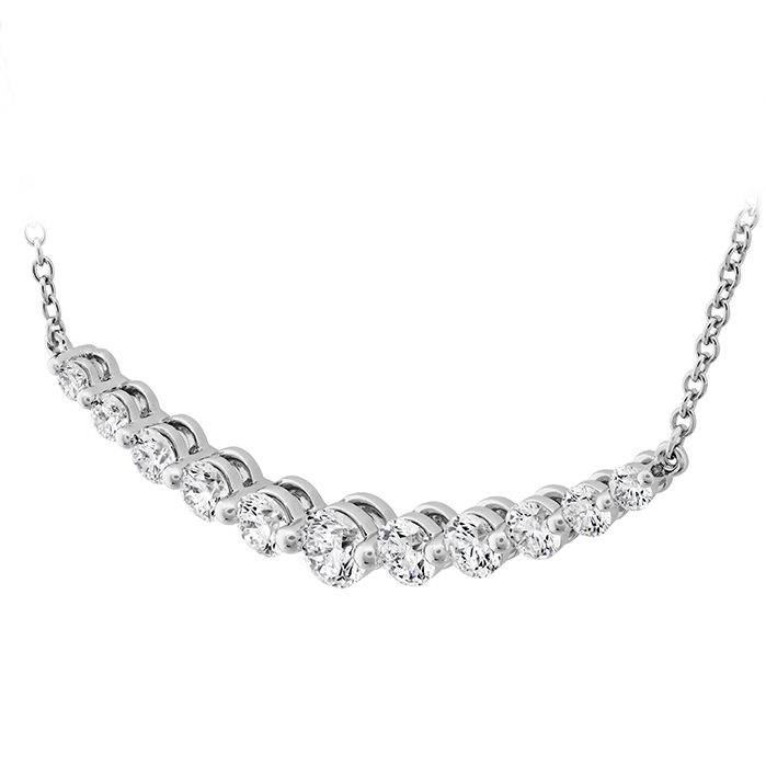 Diamond Smile Necklace 1ctw approx.