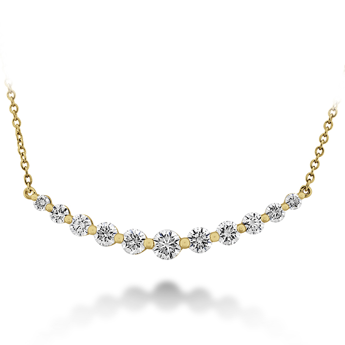 Diamond Smile Necklace 1ctw approx.
