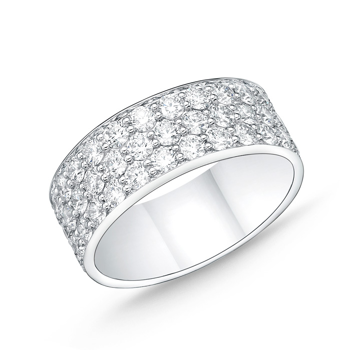 Pavé Silk 3/4 Band