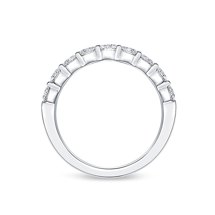 Petite Prong 9-Stone Diamond Band 1ctw approx.