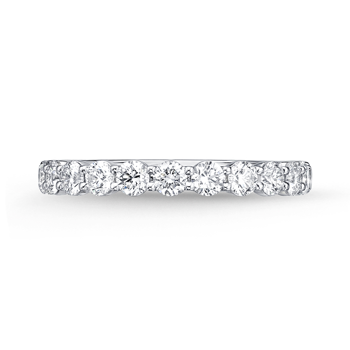 Petite Prong 11-Stone Diamond Band .75ctw approx.