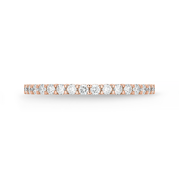 Petite Prong 3/4 Round Band .30-.35ctw (1.40mm stones)