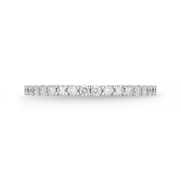 Petite Prong 3/4 Round Band .30-.35ctw (1.40mm stones)