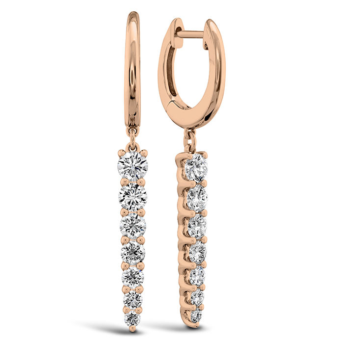 Identity Drop Earrings .94-1.05ctw approx.