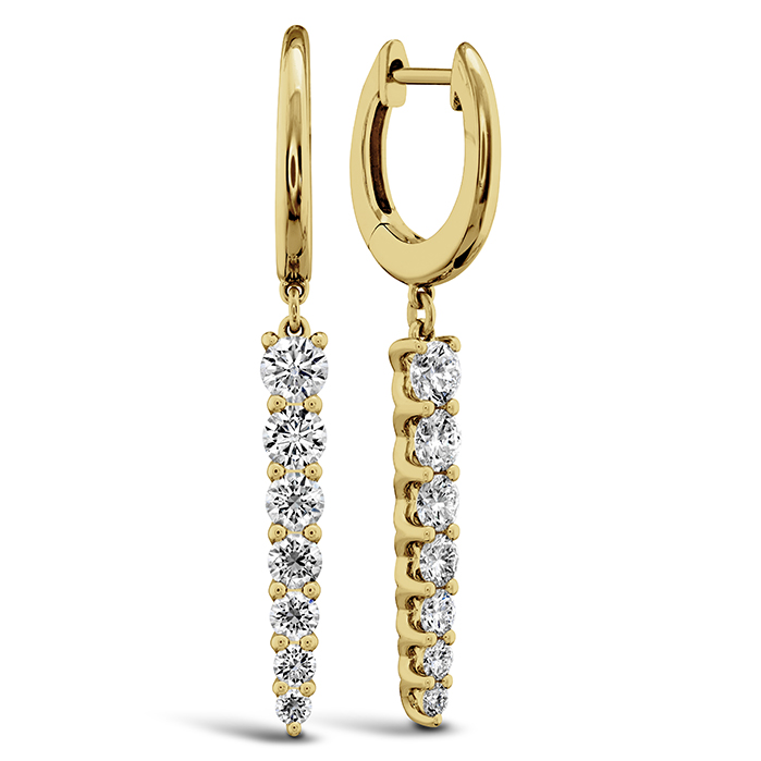 Identity Drop Earrings .94-1.05ctw approx.