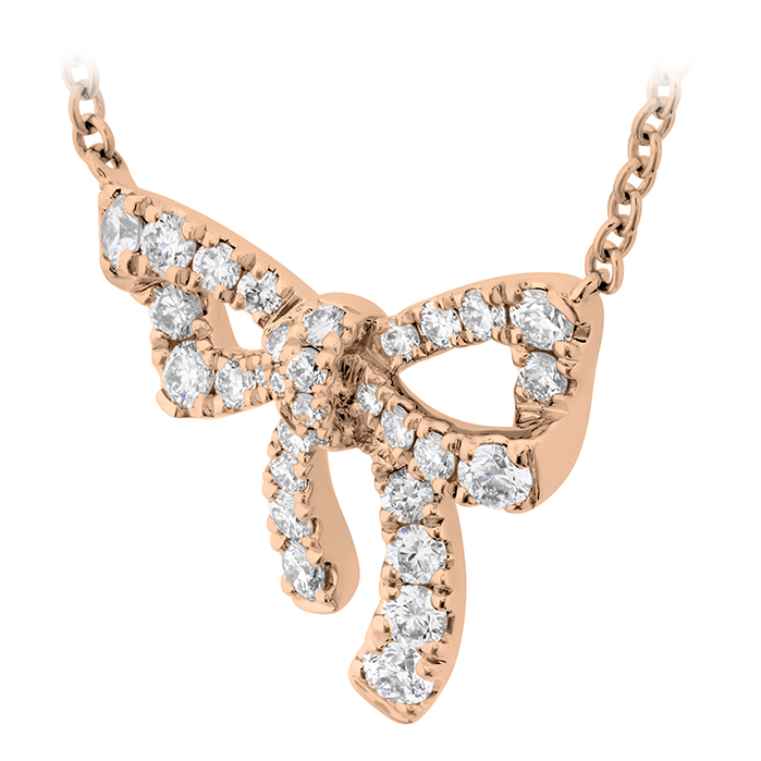 Presence Bow Tie Pendant .35-.40ctw