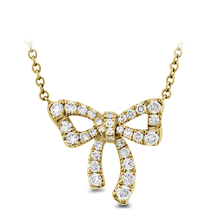 Presence Bow Tie Pendant .35-.40ctw