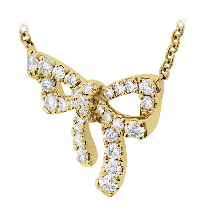 Presence Bow Tie Pendant .35-.40ctw