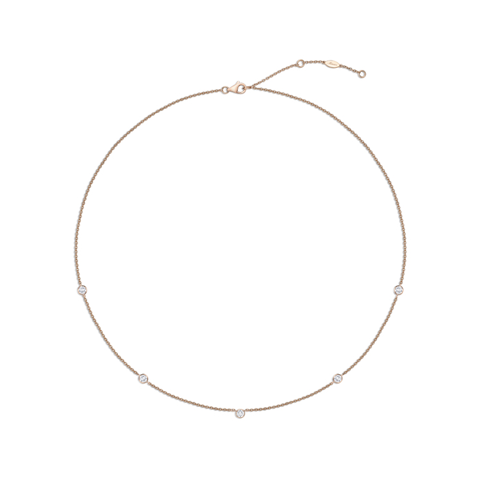 Cascade 5-Stone Necklace .50ctw approx.